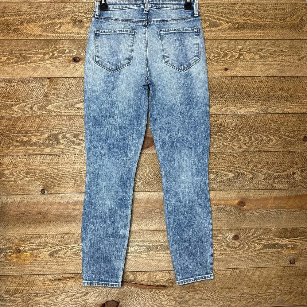 L'AGENCE | Jeans | Lagence Mid Rise Straight Leg Skinny Acid Wash Jeans ...